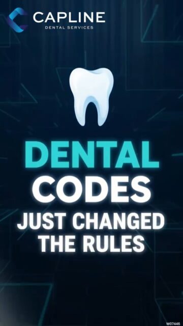 28 new CDT codes just changed the rules! 

Using outdated codes puts clean claims at risk and leads to denials. 

At Capline Dental Services, our billing experts stay updated on every code change so your claims are accurate, compliant, and submitted right the first time. Protect your cash flow and keep your billing seamless.

📞 Call our experts today: 888-666-0604 

#DentalBilling #CDTCodes #caplinedentalservices #CleanClaims #DentalPractice