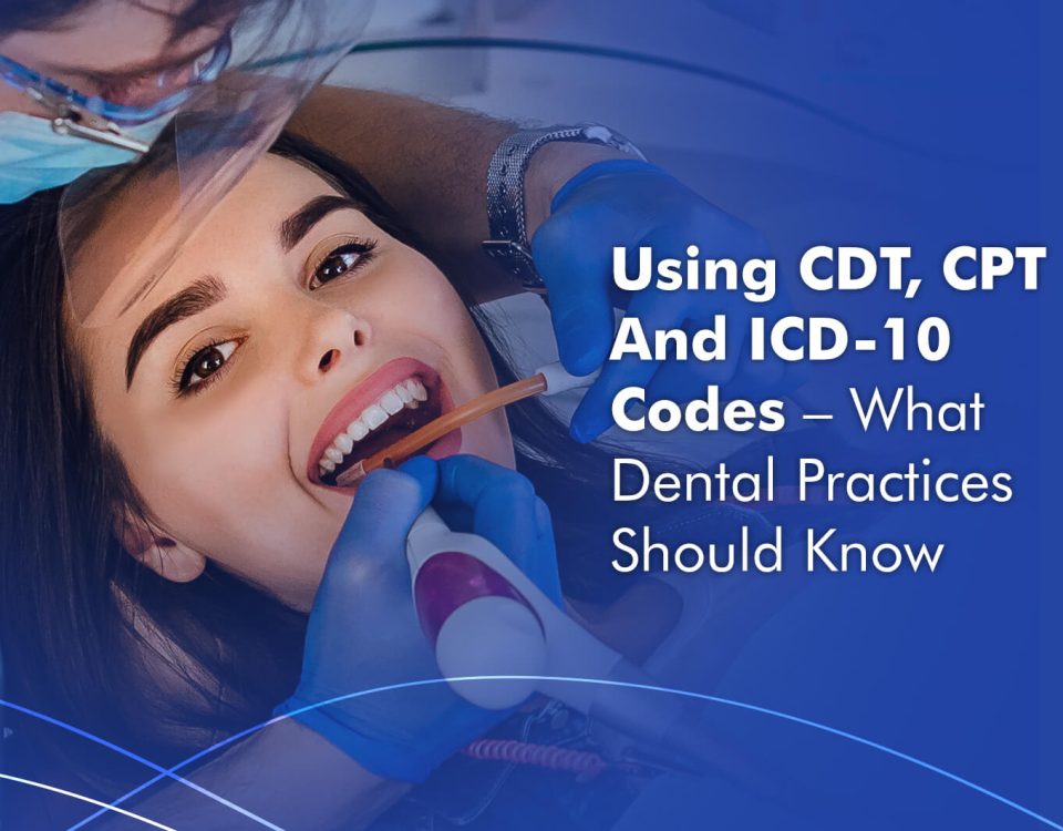 CDT, CPT And ICD-10 Codes