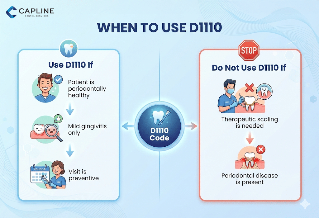 When to Use D1110 Dental Code?